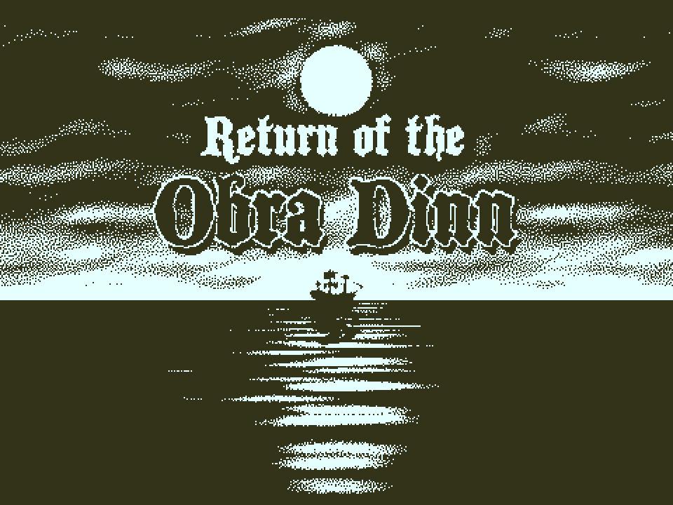 The Return of the Obra Dinn, vuelve el sello de Lucas Pope